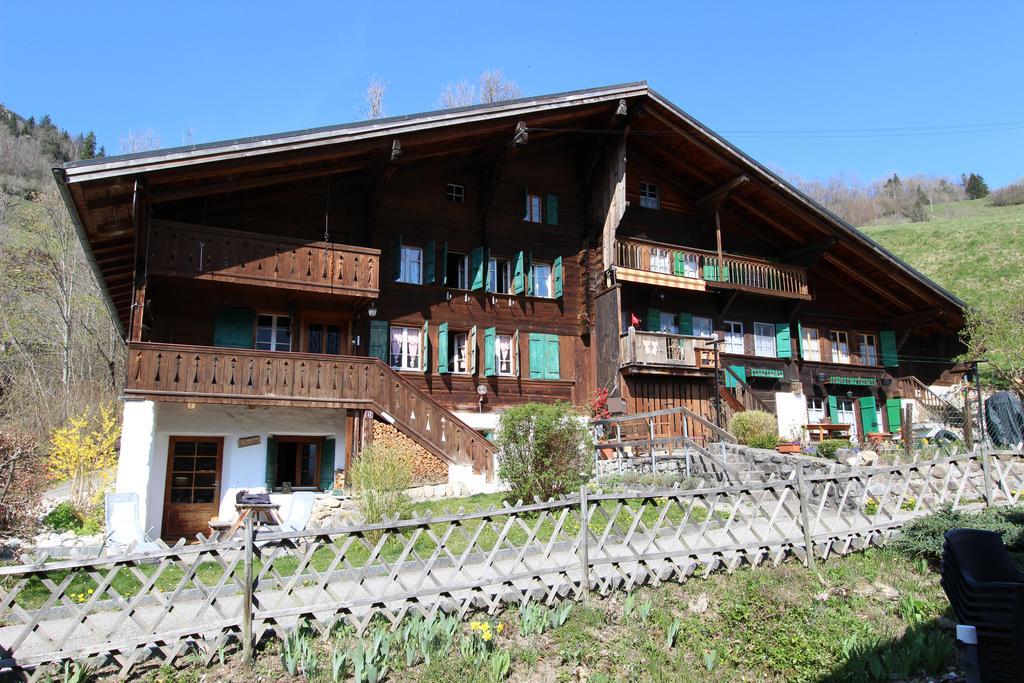 Ferienwohnung La Boutique Rossinière Exterior foto