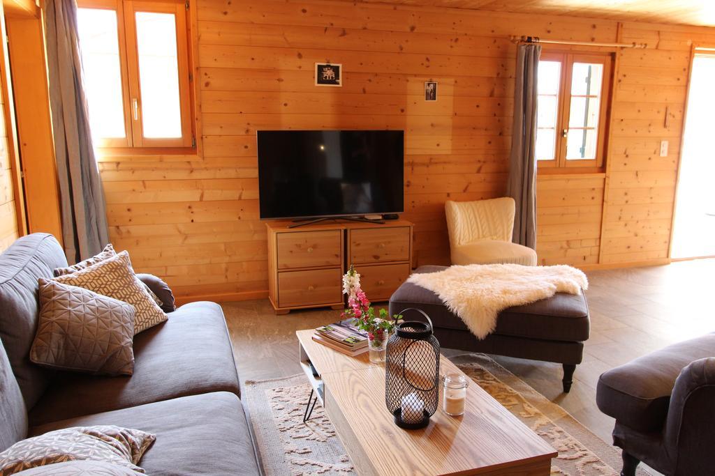 Ferienwohnung La Boutique Rossinière Exterior foto