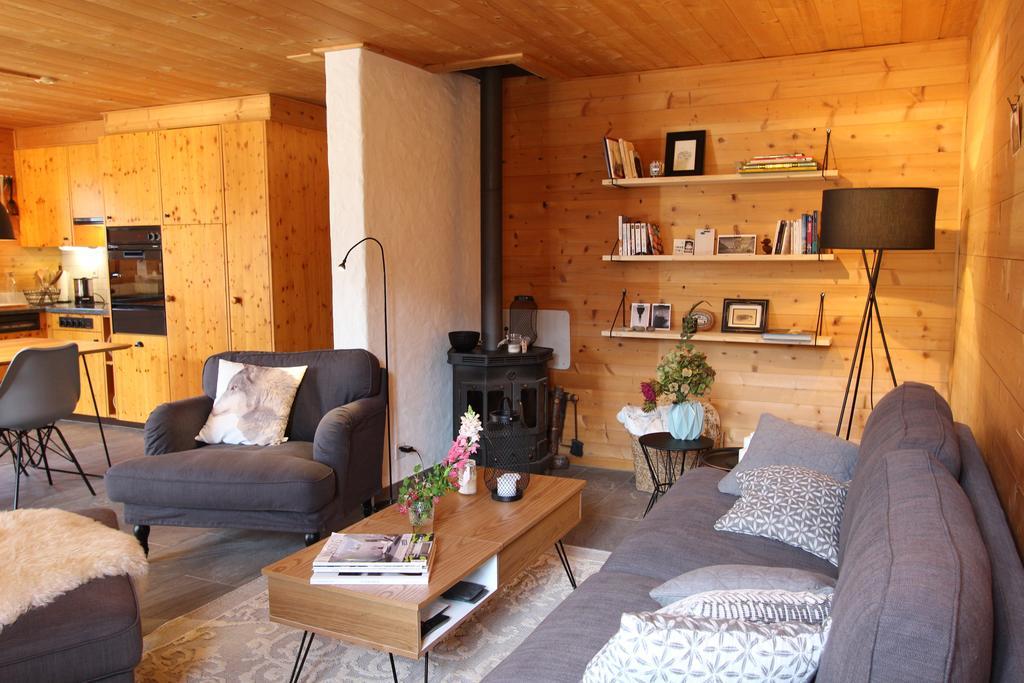 Ferienwohnung La Boutique Rossinière Exterior foto